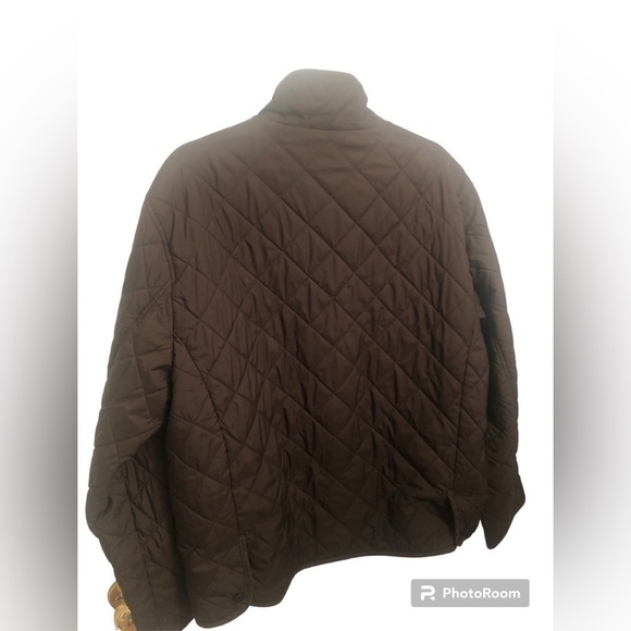 Alex Cannon Chocolate Quilted Large Zip Up Barn jacket - Picture 2 of 10